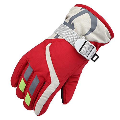 LeeMaung [in Stock Fast Delivery] Kids Ski Gloves,Winter Warm