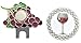 Giggle Golf Bling Red Wine Ball Marker & Grapes Hat Clip