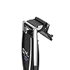 ConairMAN Super Stubble Ultimate Flexhead Trimmer; Razor-Sharp Etched Blade Technology with Pivoting Flex Head; 15 Digital Settings ranging from 0.4mm to 5.0mm; Black - Wet/Dry + Lithium Ion Powered