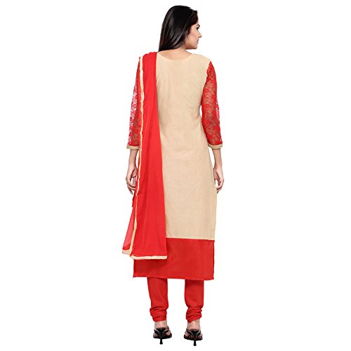 florence women's chanderi cotton salwar suit dupatta material (sb-2469-vr)