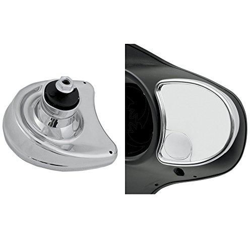 Chrome Fairing Mount Blind Spot Mirrors for 2006-2013 Harley-Davidson Street Glide models - HC-40-0652