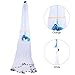 YaeMarine Saltwater Fishing Cast Net Fishing Net Fishing Throw Net for Bait Trap Fish 4ft/6ft/8ft/10ft/12ft Radius, Monofilament Nylon Net