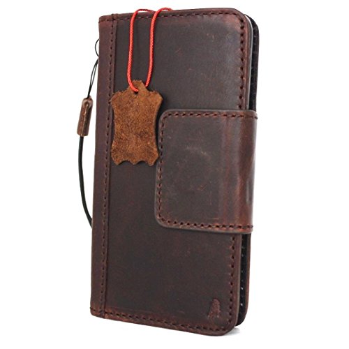 Genuine Leather Case for Google Pixel XL 2 book Wallet cover Handmade Luxury Vintage real slim Davis