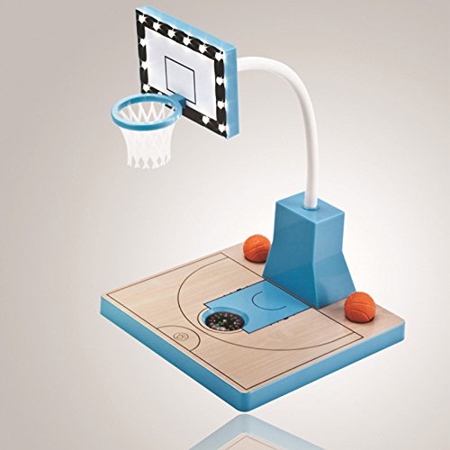 Zehui LED Desk Lamp Creative Sport Basketball LED Touch Control Table Lamp with 3 Brightness Levels for Kids Gift Toys