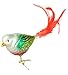 Old World Christmas Noel Songbird Glass Blown Ornament