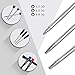 fixinus Portable Set of 3 Pentalobe Screwdrivers for Apple iPhone MacBook Pro Air Retina with 5 Star 0.8 1.2 1.5 or P2 P5 P6 or TS1 TS4 TS5 (Pentalobe)