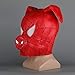 Gankchen Spider Ham Mask Latex Helmet Spider Pig Mask Spider Ham Cosplasy Costume Mask