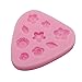 Vipe Cake Molds Fondant Sugarcraft Cake Chocolate Soap DIY Mold Baking (9 Flower)