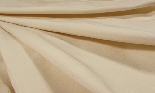 Organic Cotton Sateen - 500 Thread Count - Natural - by The Yard