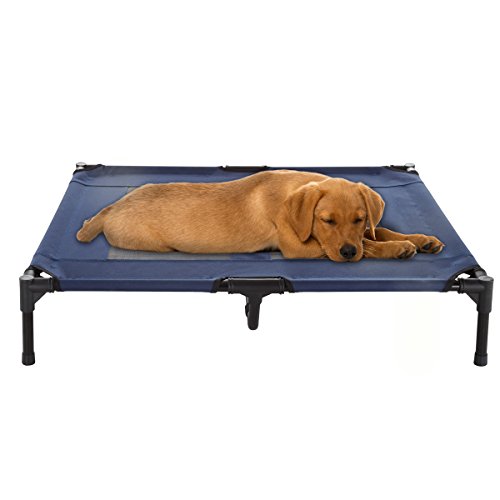 image for Elevated Pet Bed-Portable Raised Cot-Style Bed W/ Non-Slip Feet, 36”