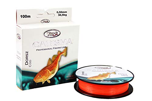 Angelschnur Meeresschnur York Carisma DORSCH 100-150m Monofil Sea Fishing Line (0,45mm / 150m)