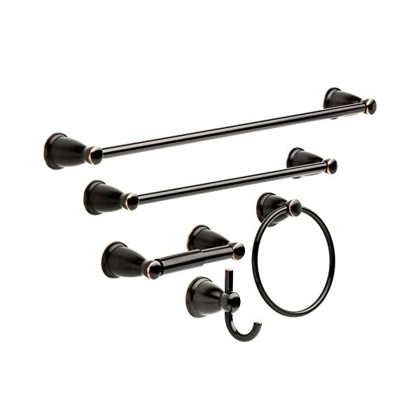 Franklin Brass Kinla 5-Piece Bath Hardware Towel Bar Accessory Set