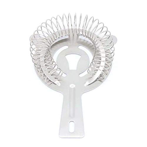 Meka-supplies - Stainless Steel Ice Filter Colander Cocktail Shaker Mixed Drink Strainer