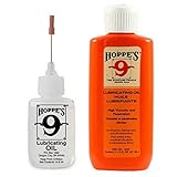 Hoppe's Oil Combo Pack - No. 9 Precision Bundled With 2-1/4 oz Refill (Original Version)