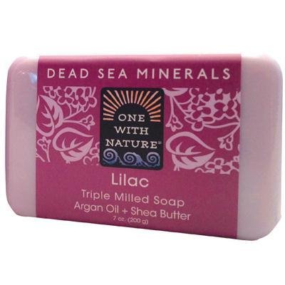 One With Nature Soap Bar Lilac
