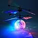 U-miss RC Flying Ball, Crystal Flashing LED Light Flying Ball RC Toy RC Infrared Induction Helicopter for Kids, Teenagers Colorful Flyings for Kid's Toy (Flying Ball)