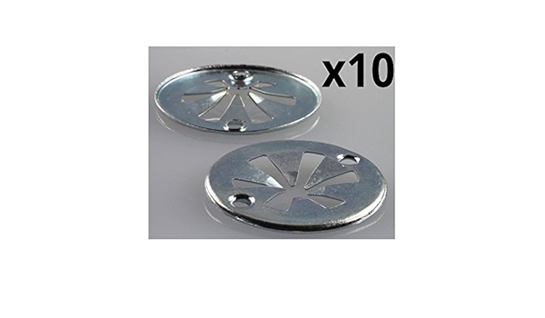Twowinds - 10x Clips metálicos Cubierta Motor N90796504 A3 A4 ...