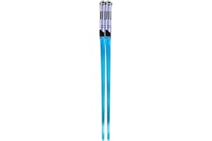 Fenteer 2 Pieces Lightsaber Chopsticks, Light up Glow Sticks Cool Chopstick, LED Glowing Chopsticks for Sporting Events Weddi