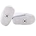 WAYLONGPLUS Infant Cute Canvas Sneaker Toddler Prewalker Anti-skid Soft Trainer Shoes (White, Size 12)