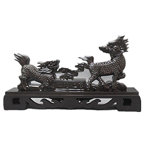 DHLink Large Kylin Samurai Sword Katana Wakizashi Tanto Stand Display Holder - Thumbnail 5