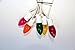 EST. LEE DISPLAY L D 1902 Multi-Color Christmas Light Bulbs Twinkle Outdoor Incandescent Candelabra Transparent Clear Red Blue Green Yellow & Orange E17 C9 Box of 25