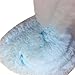 Gbell 60ml/2oz Flaky Clouds Mud Mixing Cloud Slime- Scented Stress Fluffy Putty Kids Clay Toy Gifts (White& Blue 2 oz)