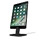 Twelve South HiRise 2 for iPhone/iPad, Black | Adjustable Charging Stand, Requires Apple Lightning Cable (not Included)