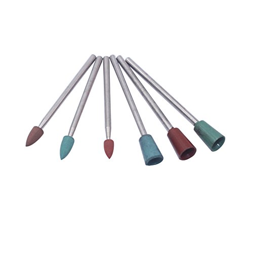 PHYHOO Polishing Burr Jewelry Polishing Rubber Rotary Tools Accessories