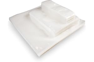 UltraSource - Chamber Machine Pouches 3 Mil Thickness, 6" x 10", Pack of 1000 Vacuum Chamber Pouches, BPA-Free Pre-Cut Chamber Vacuum Sealer Bags with tear notch