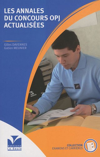 Les  annales du concours OPJ