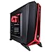 CUK Trion VR Ready Gaming PC (Liquid Cooled i7-7700K, 16GB RAM, 256GB NVMe SSD + 1TB HDD, NVIDIA GTX 1070 8GB, Windows 10) Best New Custom Virtual Reality Gamer Tower Desktop Computer (Black/Red)