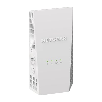 NETGEAR WiFi Mesh Range Extender (EX6400) - Add up to 2,100 sq. ft., 35 Devices - AC1900 Dual Band Wireless Signal Booster & Repeater (up to 1.9 Gbps Speed), Smart Roaming – Free Expert Help