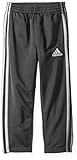 adidas Little Boys' Team Training Pant, Dark Grey Light Grey, 7
