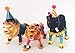 8 Mini Party Hats for Animal or Dinosaur Figures - Assorted