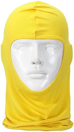 Lycra Quick Dry Breathable Well Full Face Mask Soft Skin-friendly Balaclava Hood For Motorcycle Ski Cycling and other Outdoor Sports -For Women and Men