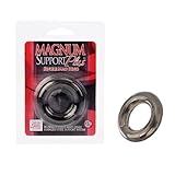 California Exotic Novelties Magnum Support Plus - Single Mag Ring, Smoke