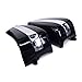 JFG RACING Black Motorcycle Battery Cover Guard Protector Two Sides Fairing One Pair for CMX250 1996-2005 CMX250C 2003-2005 CA250 1995-2005