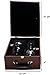 Wine Glass Transport - Wine Travel Case Wood for Riedel Sommeliers Bordeaux Grand Cru & Similar