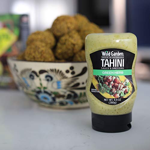 Wild Garden Sauce & Dressing, Easy Squeeze 6 packs (Green Herb Tahini) - Thumbnail 3
