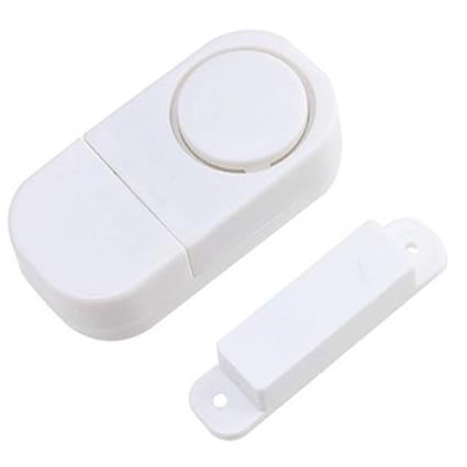 Mini Anti-Theft Alarms, Door Window Wireless Sensor Magnetic Burglar Intruder Entry Warning Alarm Alert - Easy Install, Home Security System