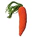 Raylans Baby Kids Child Cute Crochet Knit Fruit Vegetable Toy Photo Photography Props,Carrot