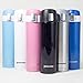 Insulated Stainless Steel Vacuum Flask Travel Mug, Leak Proof Beverage Thermos 16 Oz Bottle, Silver