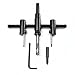 KING DO WAY Adjustable Circle Cutter Drill Bit Kit Metal Wood Twist Hole DIY Tools 30~120mm