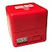 Miracle TimeCube - 5, 10, 20, 25 Min Timer for Kitchen, Workout & Kids - Red