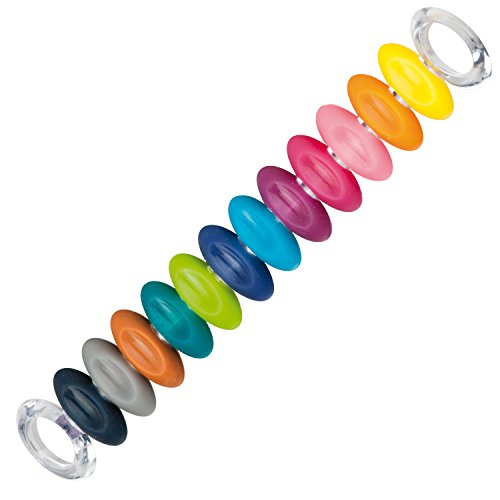 Tescoma Wine Glass Markers | Charms for Wine glasses | Set of 12pcs - Thumbnail 2