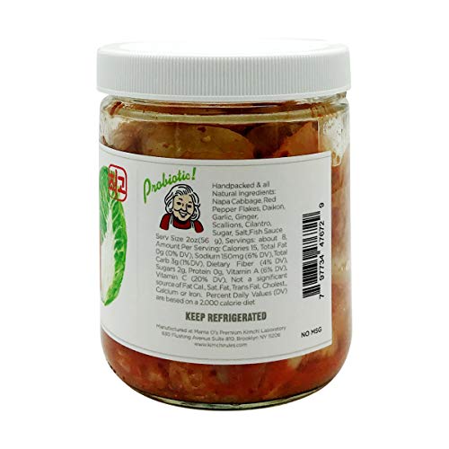 Mama Os, Kimchi Premium, 16 Ounce - Image 4
