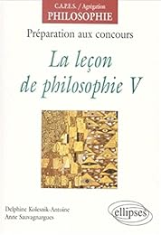 La  leçon de philosophie
