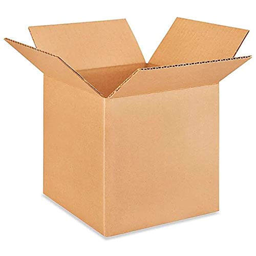 IDL Packaging Cube Corrugated Shipping Boxes 7"L x 7”W x 7"H (Pack of 5