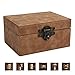 Faraday Box Keyless Car Key Signal Blocker Box,Total Signal Blocking for Key Fob, RFID Signal Blocker Pouch Retro Style