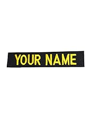 Custom Uniform Embroidered Military Name Tape, Army